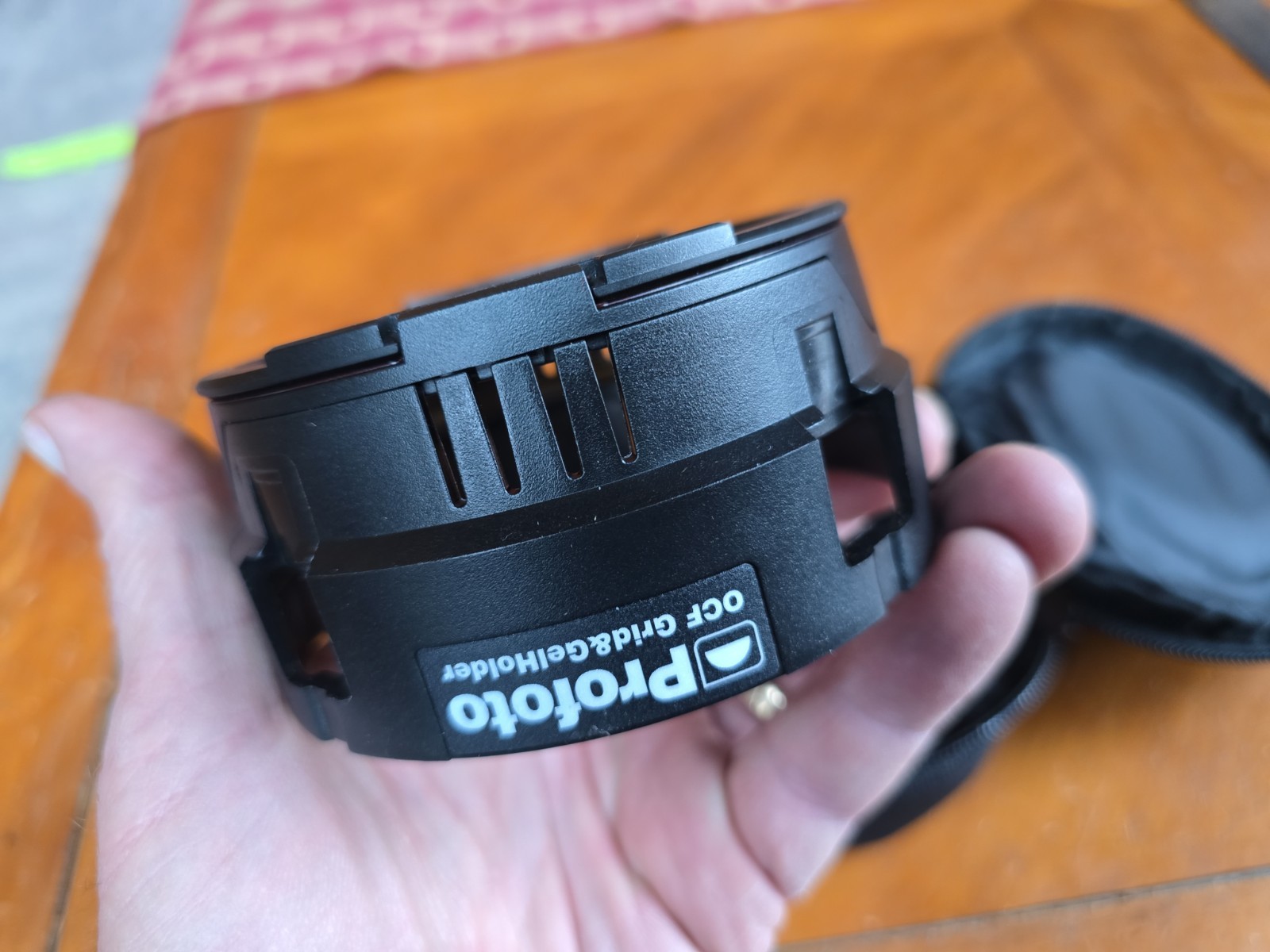 Profoto OCF Grid & Gel Holder W Case And Full CTO Gel Fot B10X B1X B20 B30 More