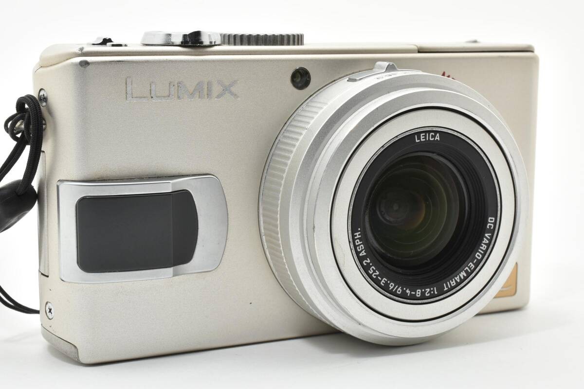 Panasonic LUMIX DMC-LX1 Silver Digital Camera 8.4MP 4x Zoom ISO 80-400 RAW