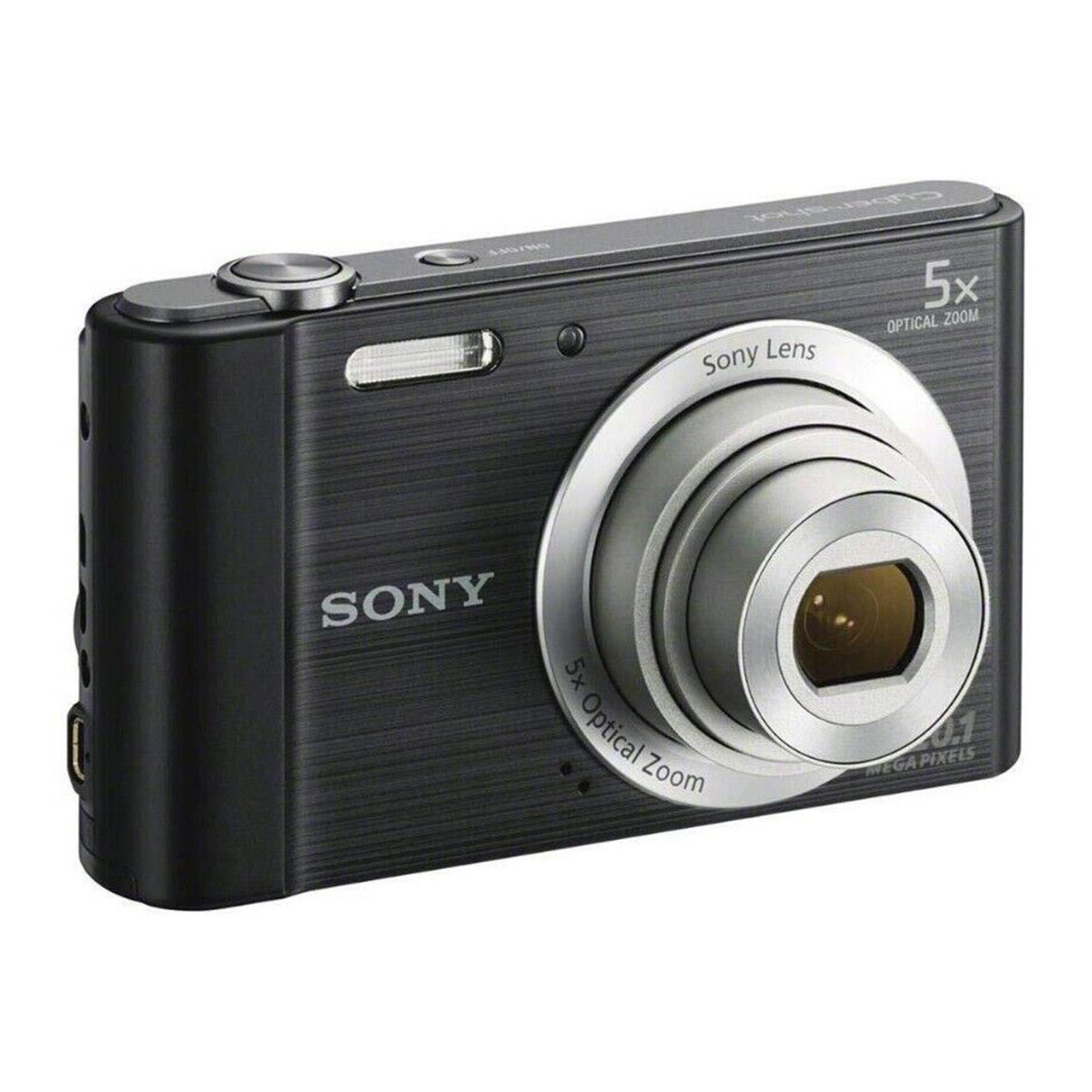 Sony Cyber-shot DSC-W800 20.1 MP 5x Optical Zoom Digital Camera Silver/ Black