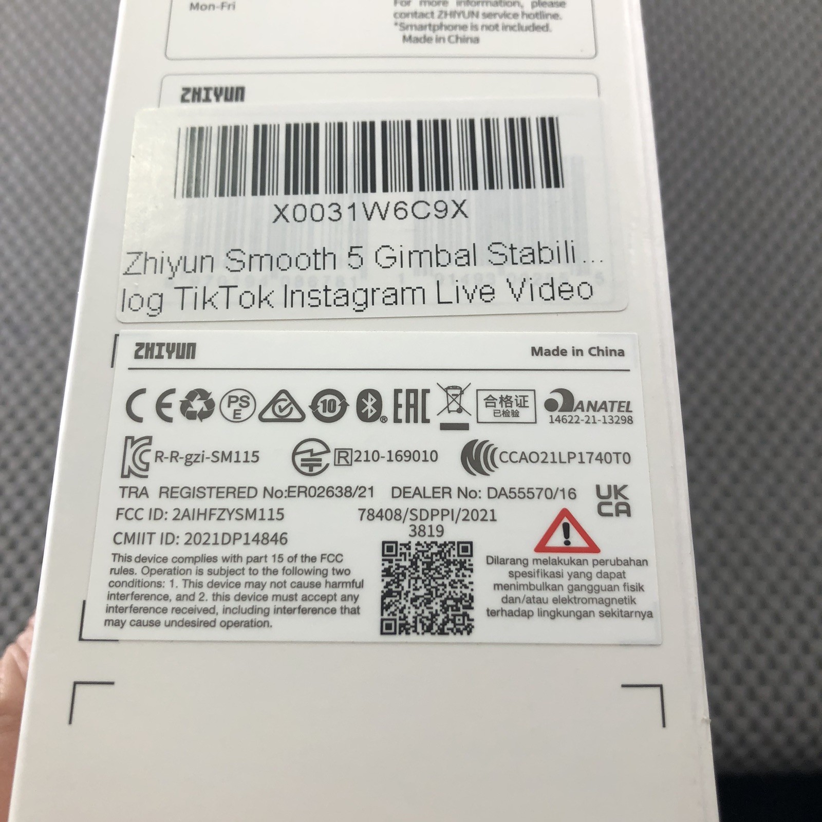 Zhiyun Smooth 5 Smartphone Gimbal – Black – Open Box