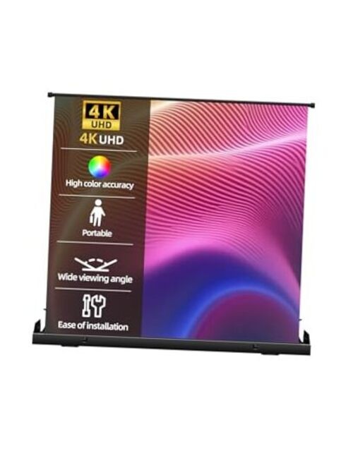 Portable Non-Tension Matte White Manual Matte White None Tension 100 Inch/16:9