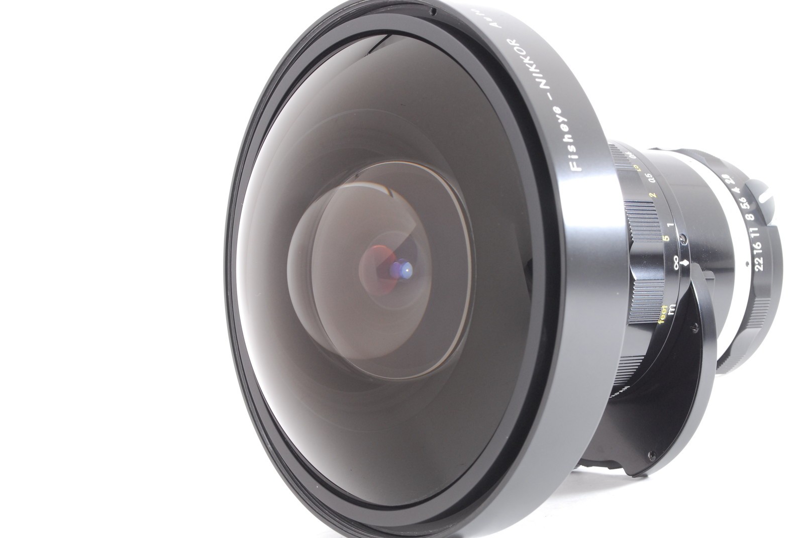 Rare!![Top MINT] Nikon Fisheye-NIKKOR Auto 8mm f/2.8 Non Ai Lens From JAPAN