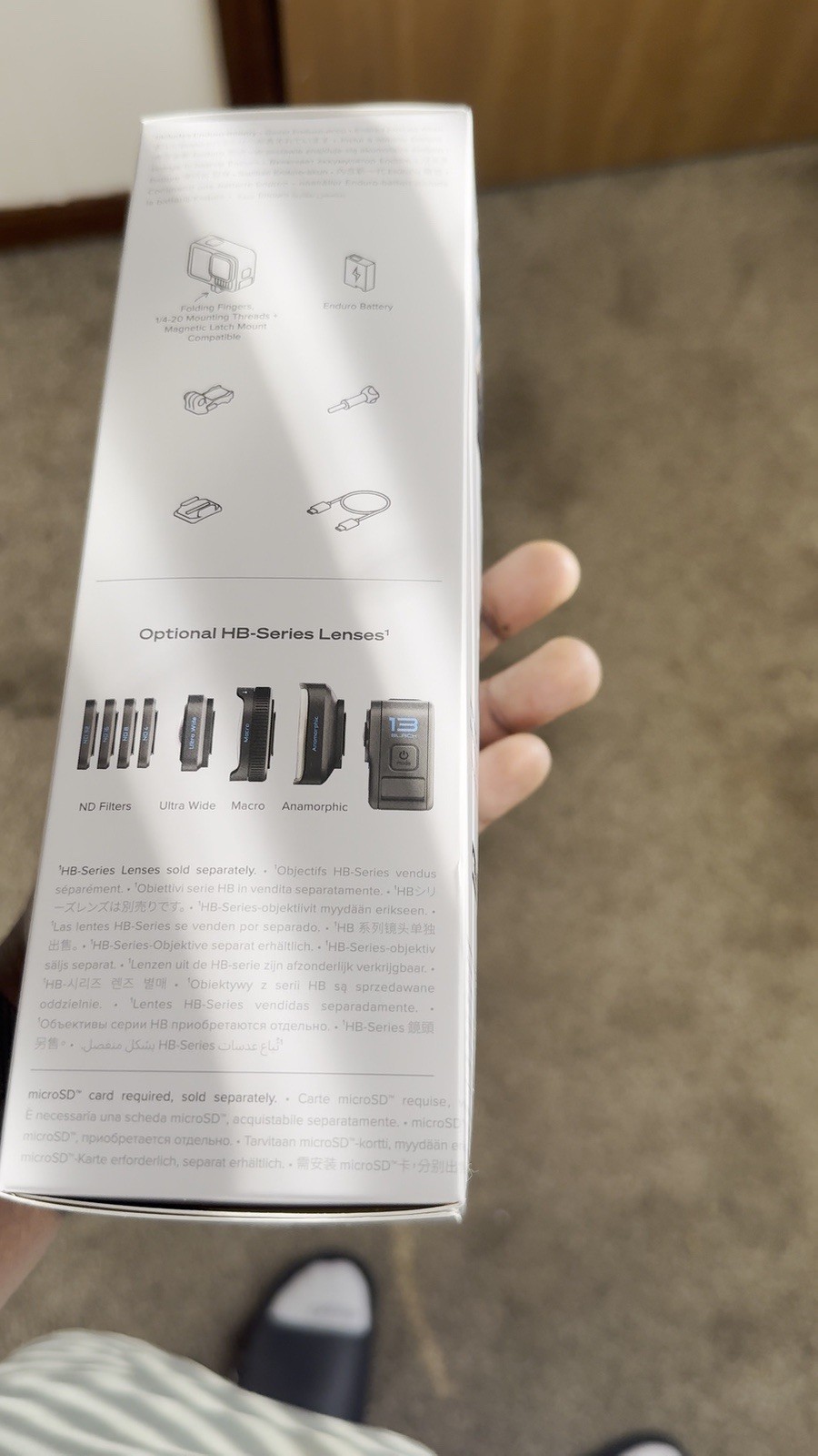 GoPro HERO13 Black Action Camera Waterproof GPS USB-C 27MP Black