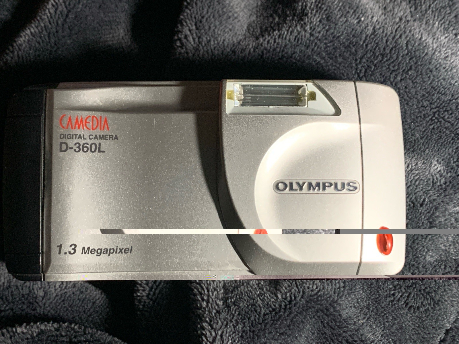 8pc Bundle! Olympus Camedia D-360L 1.3 Megapixel Digital Camera +++ TESTED