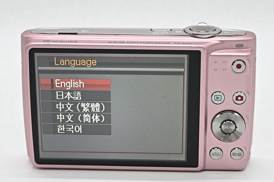 [Near Mint+] CASIO EXILIM EX-Z400 Pink 12.1 MP 4x Digital Camera from Japan