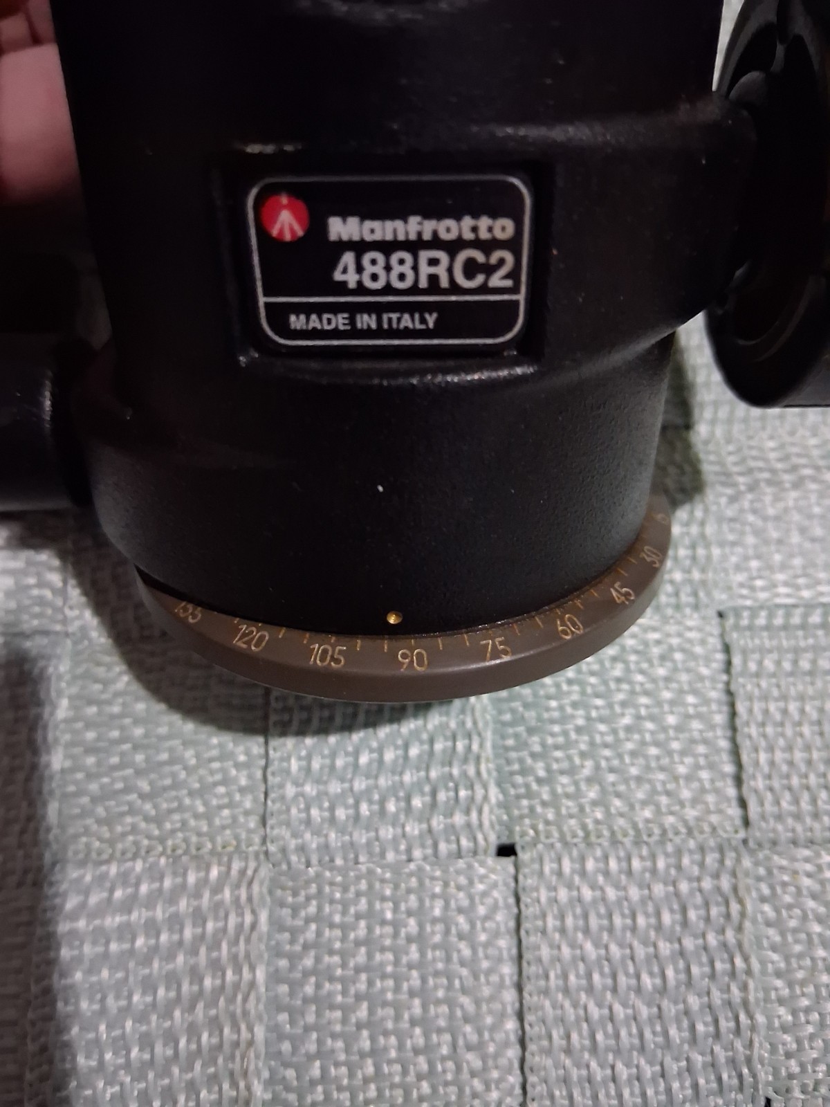 Manfrotto 488RC2 Ball Head Tripod Head Quick Release Made In Italy