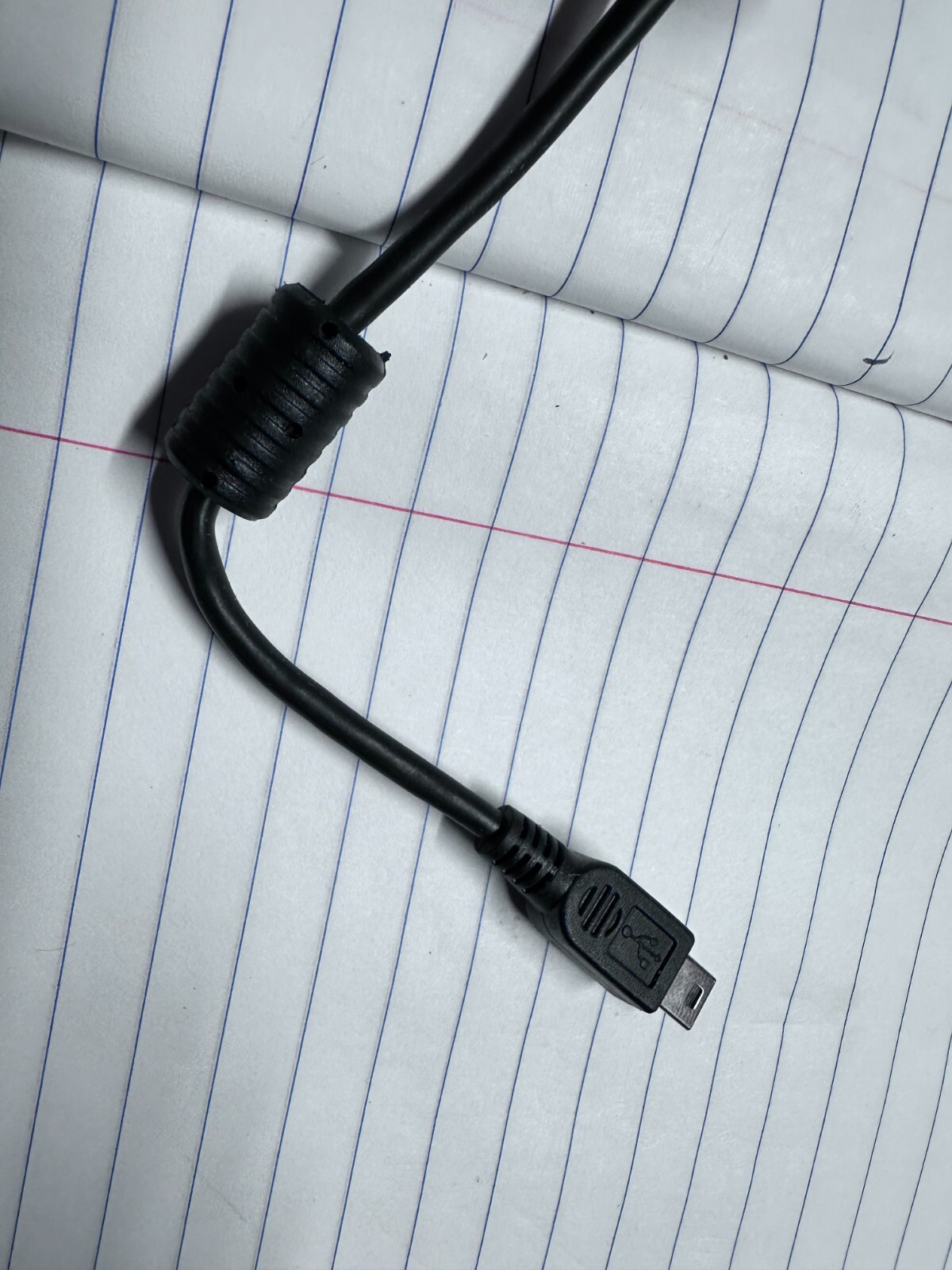 Unbranded Interface USB 2.0 mini, 3ft long, with both ends noise reduction.