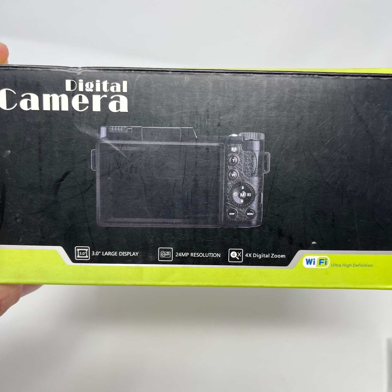 2.7K Digital Camera 24 MP Vlogging Cam Recorder Flash Handheld Photo Video Trave