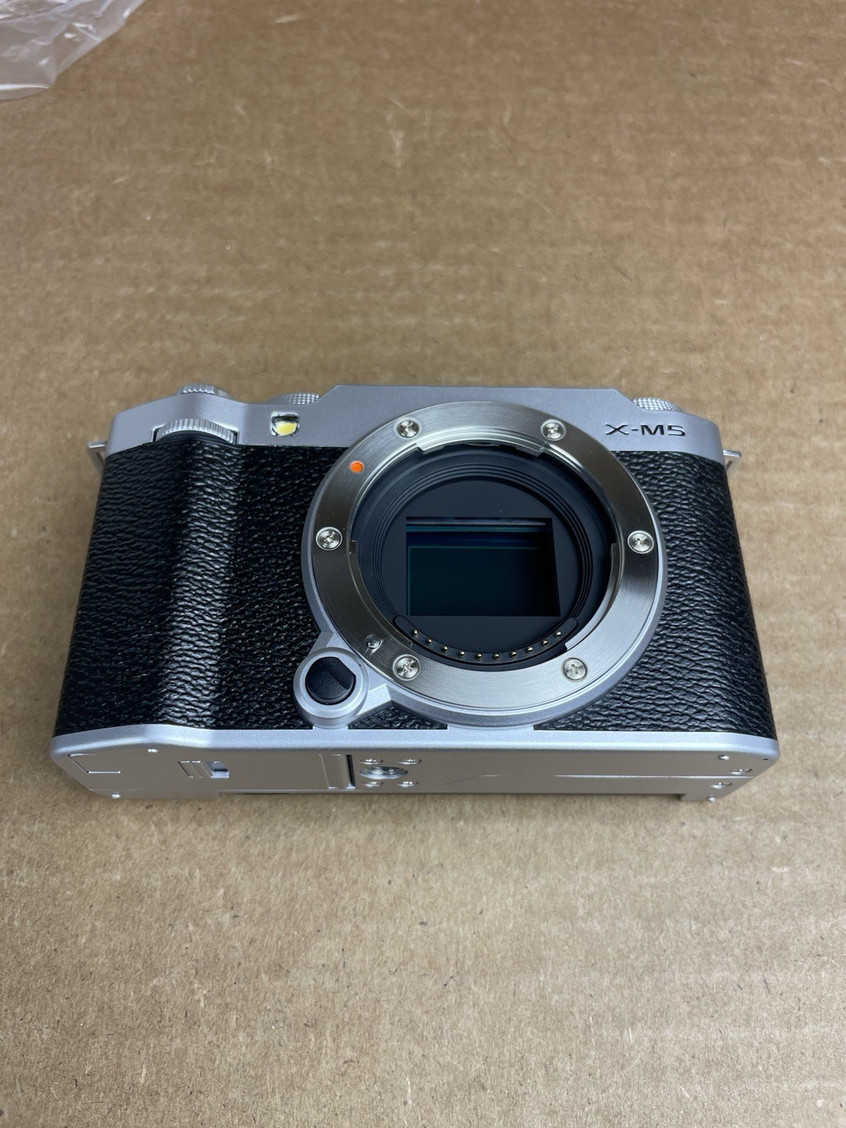 Fujifilm X-M5 Mirrorless Digital Camera Body Silver 26.1MP Near Mint With Box