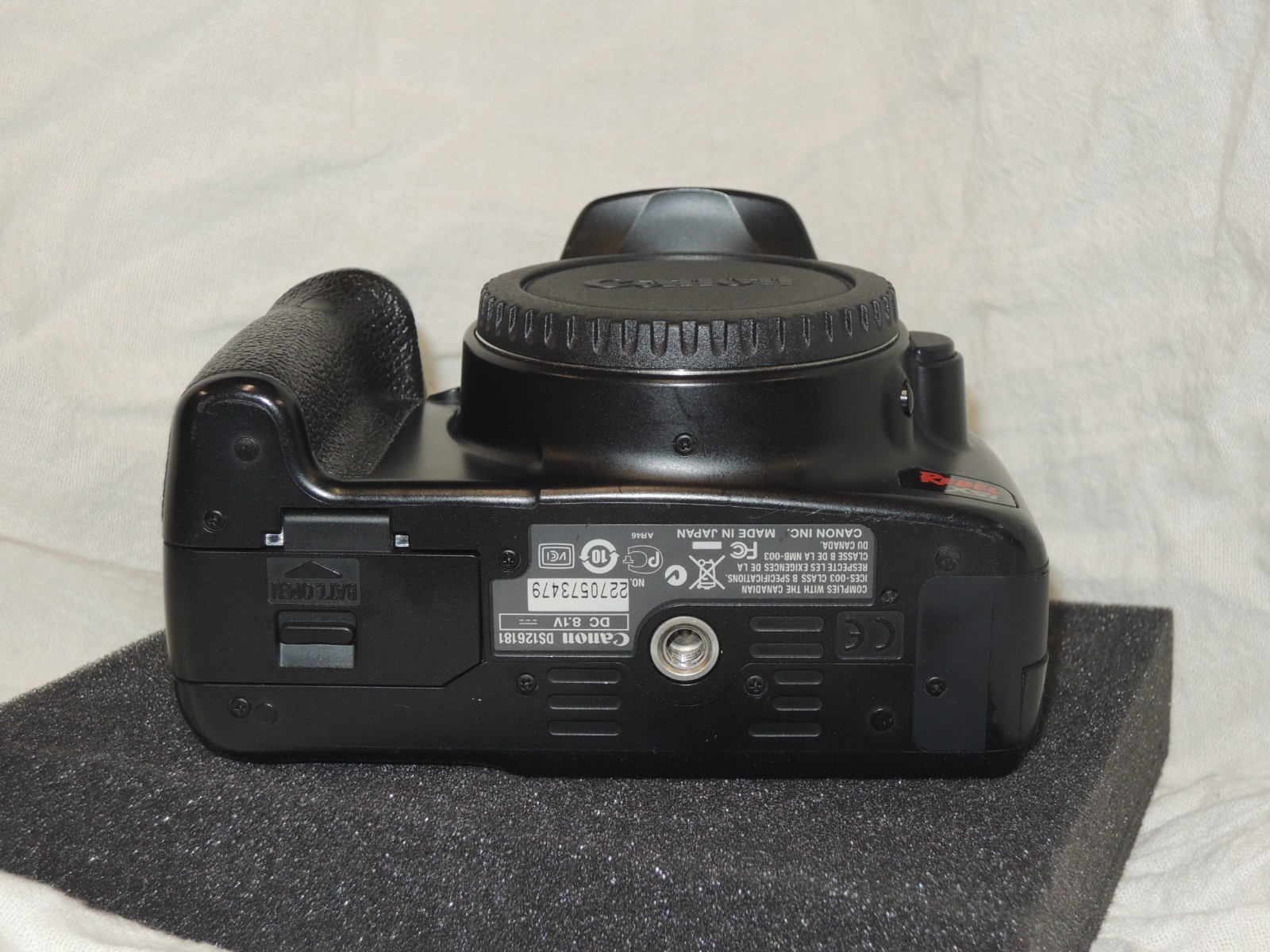 Canon EOS Rebel XSi 450D 12.2MP DSLR Digital Camera – Body Only