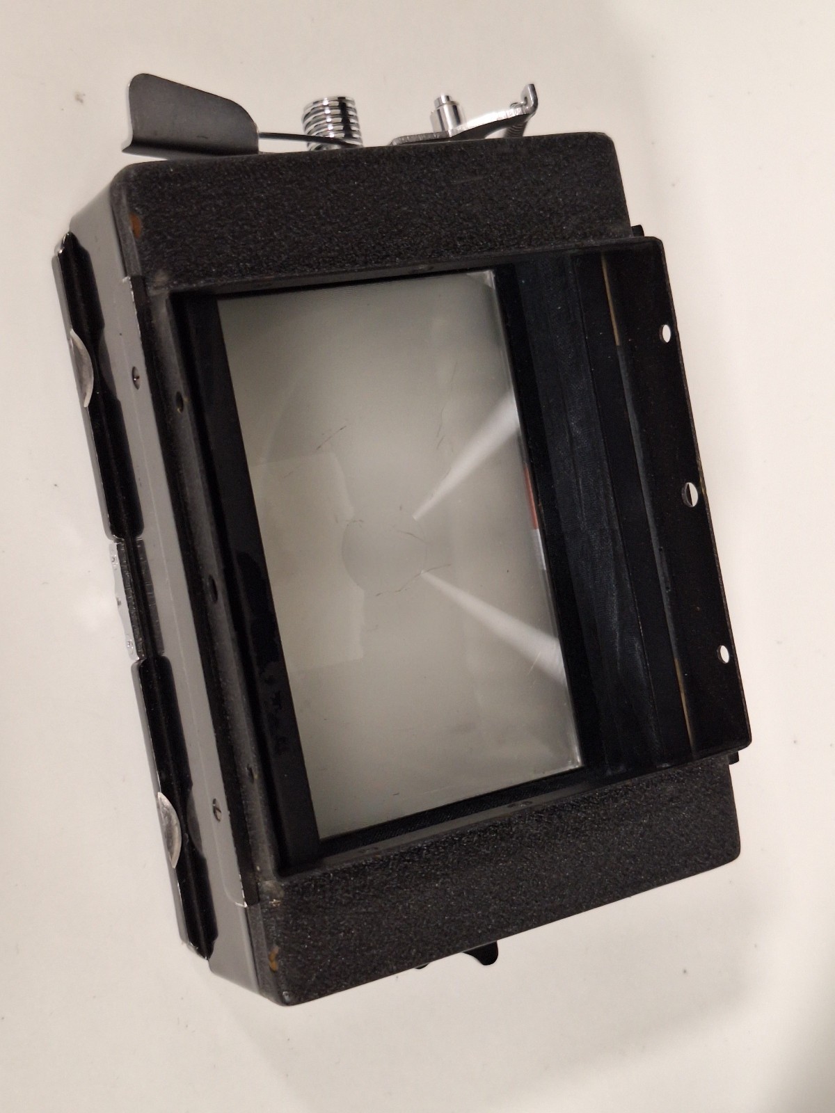 Mamiya Right Angle Focusing Back finder 6×9 for Universal Press Super 23. Japan