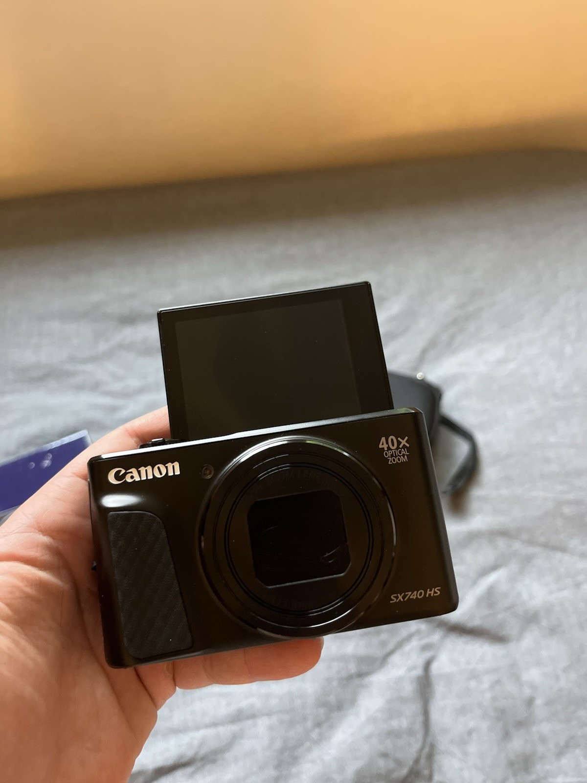 Canon PowerShot SX740 HS 20.3MP Point & Shoot Camera – Black
