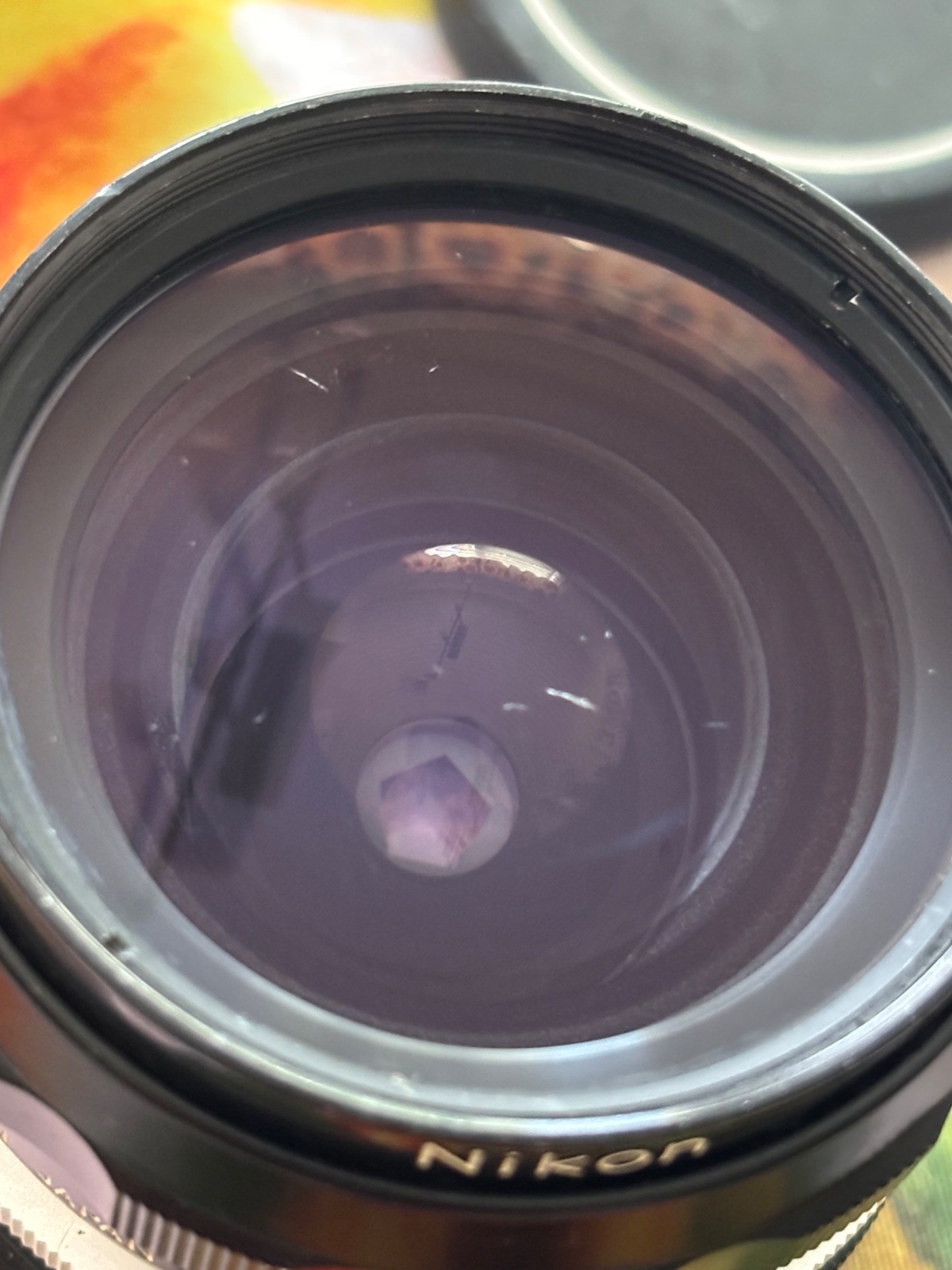 Nikon Nikkor-H Auto 28mm f/3.5 Camera Lens Analog Photography Prime Lens