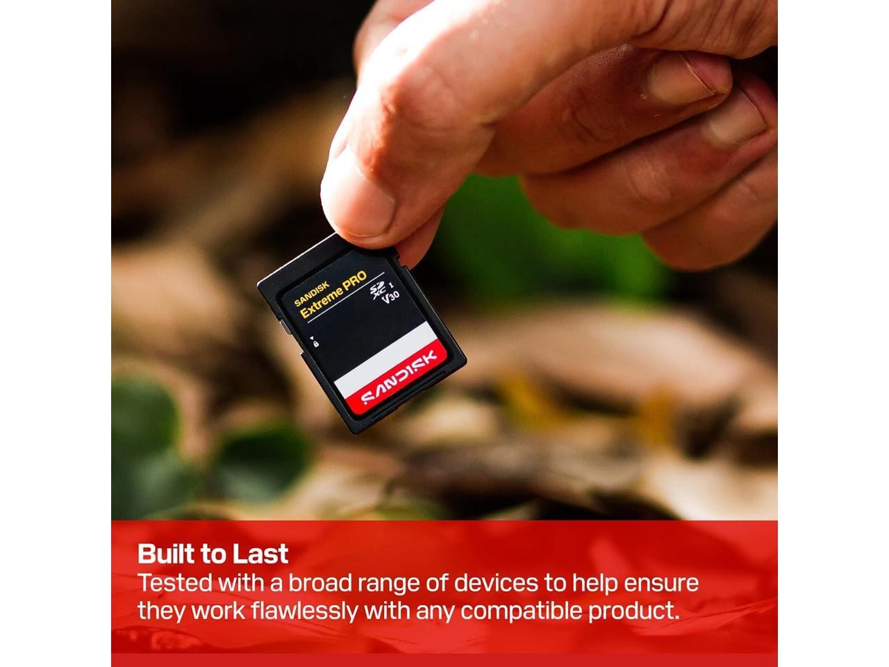 SanDisk Extreme Pro 128GB Secure Digital Extended Capacity (SDXC) Memory Card Mo