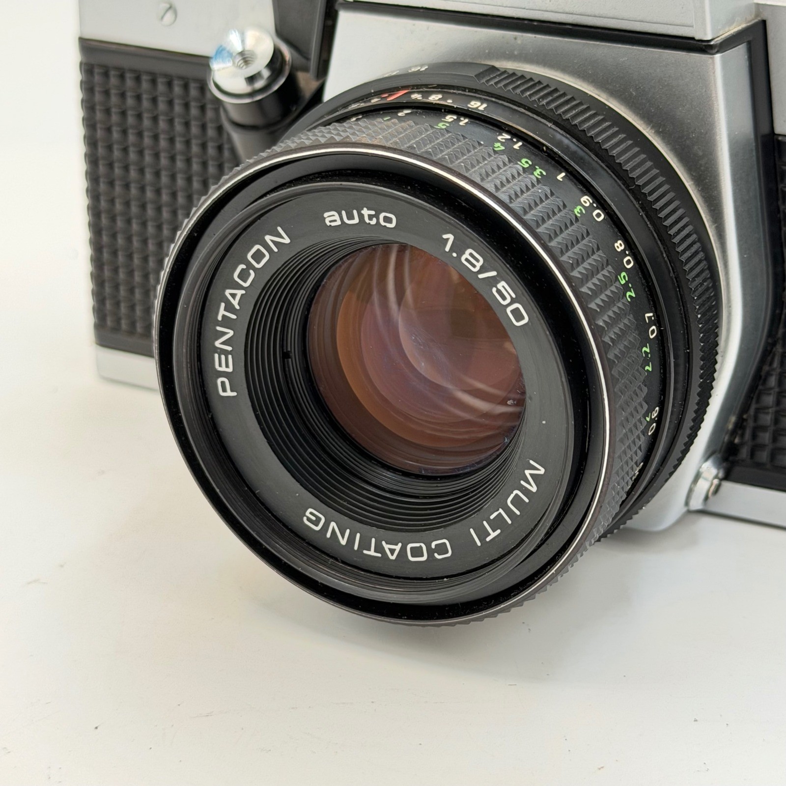 Praktica MTL3 35mm SLR Film Camera with Pentacon Auto 1.8/50 Multi Coating Lens