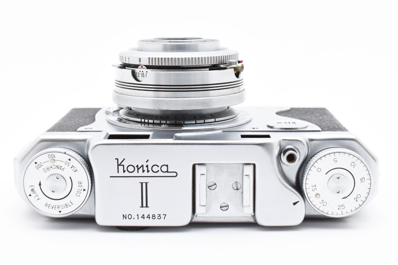 《MINT》Konica IIB-m II B-m Rangefinder 35mm Film Camera 45mm F/3.5 Lens JAPAN🚀🎁