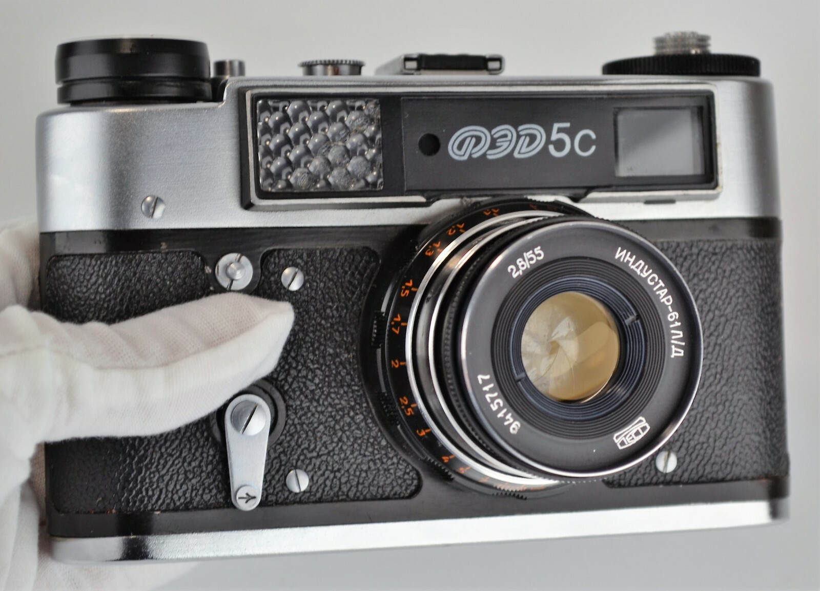 EXC! NEVER USED! 70-YEARS FED PLANT ANNIVERSARY USSR “FED-5C” camera, FULL SET
