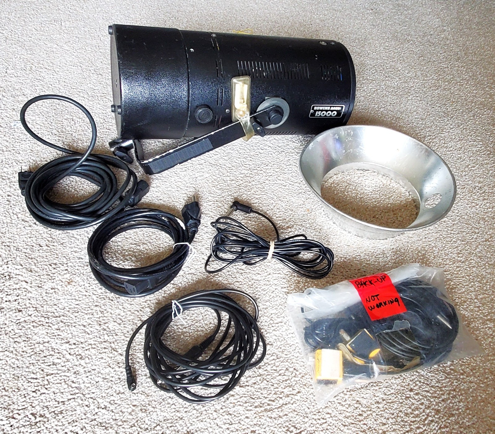 Bowens Bogen Mono 15000 Photo Studio Flash Strobe Made England Pre-owned