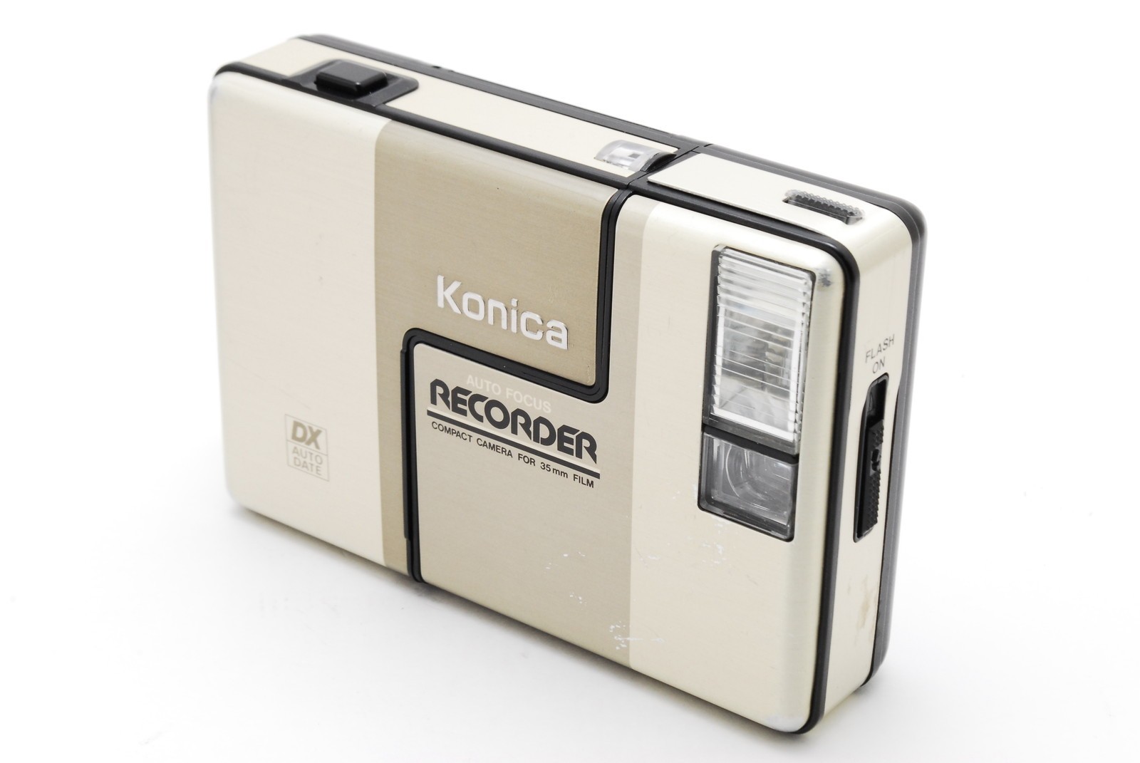 [NEAR MINT] Konica Recorder Gold Half Frame Point & Shoot Film Camera From JAPAN