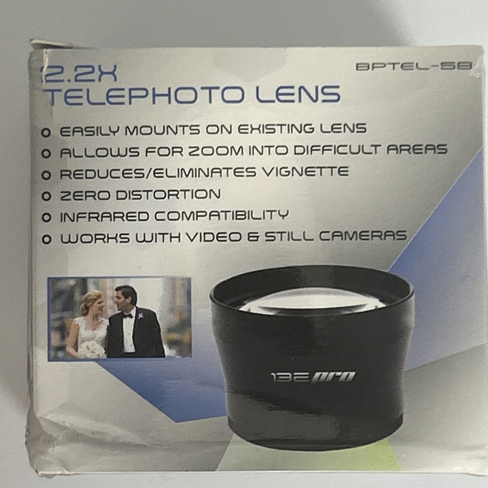 I3ePro 58MM 2.2X Telephoto Zoom Lens for Canon EOS Rebel T6i T6s T5i T5 T4i T3i