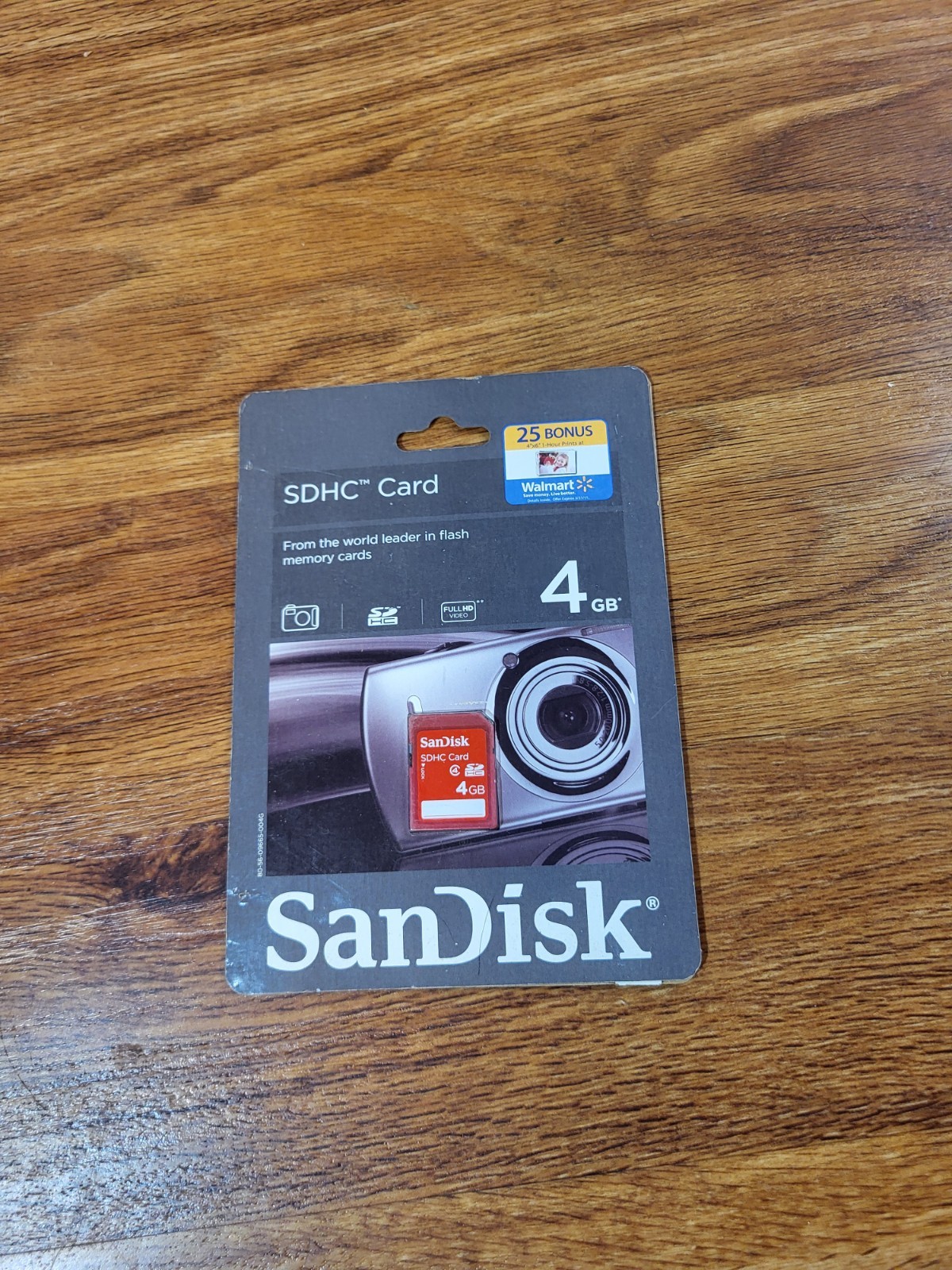 Sandisk 4GB SDHC Class 4 Memory Card Red~ Brand New Sealed
