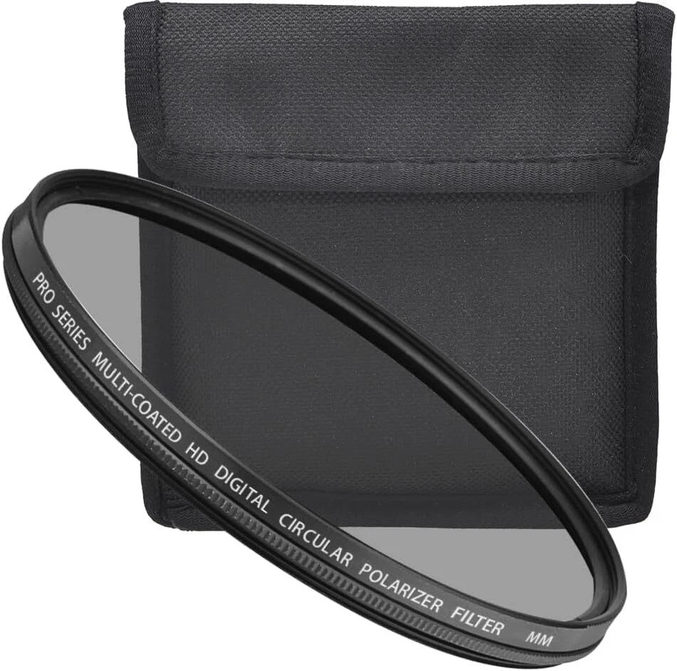 77mm Multi-Coated Circular Polarizer Filter