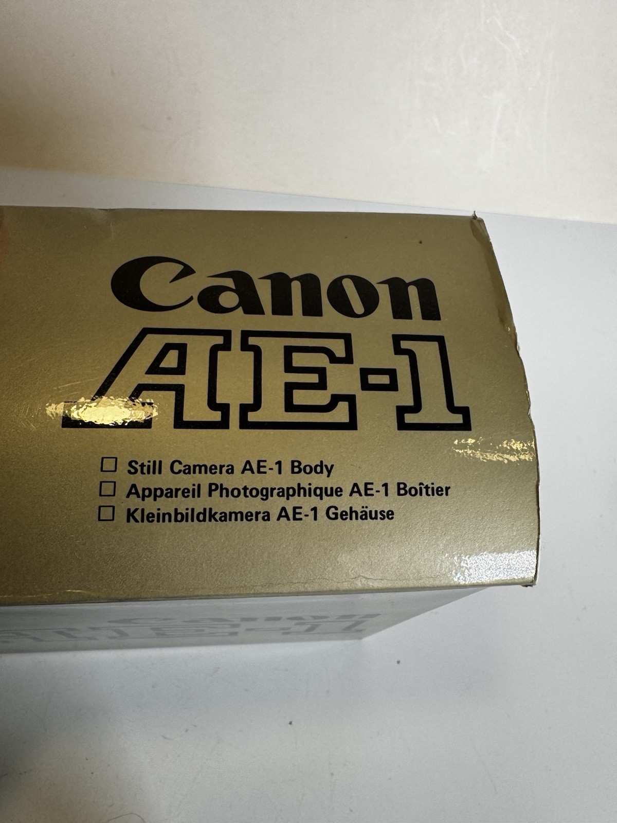 RARE Canon AE-1 SLR Film Camera Bundle [US Seller] In Box! 50mm, 28mm, Arkon