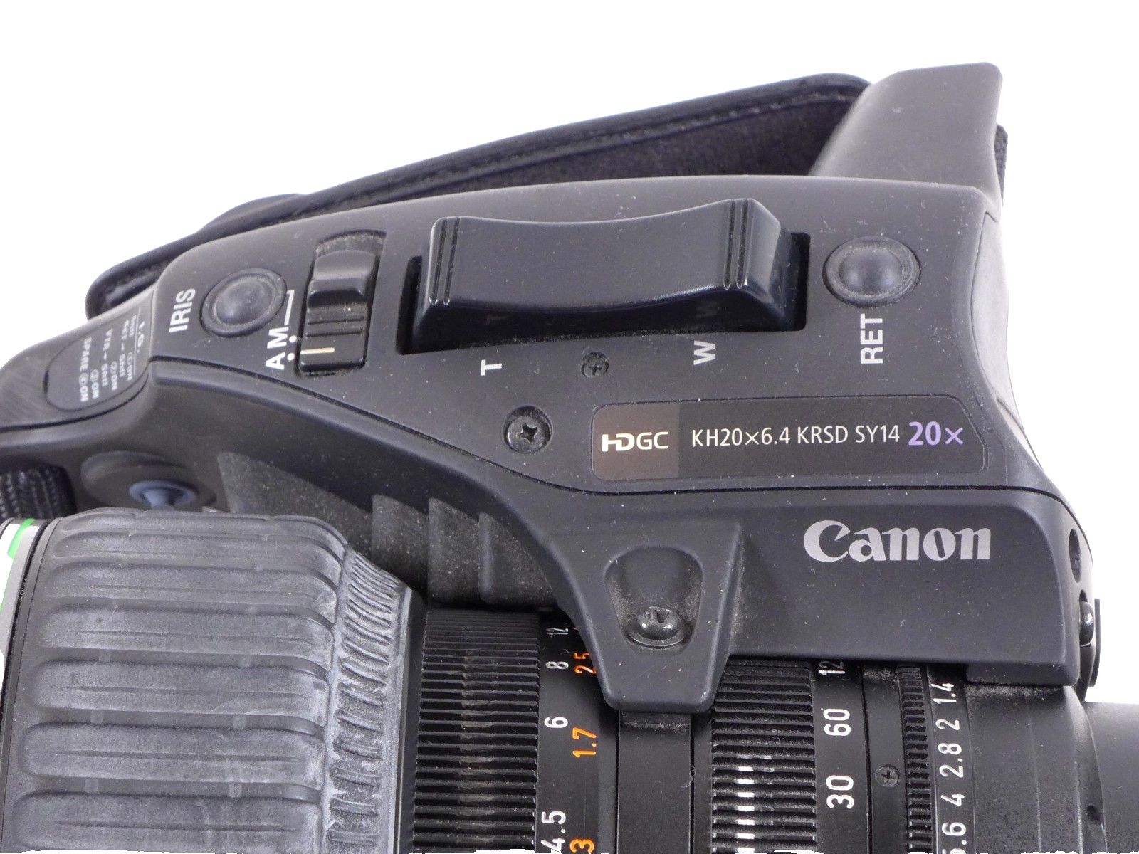 Canon KH20X6.4KRS SY14 1/2” HD lens for Sony PMW-EX3 PMW-320