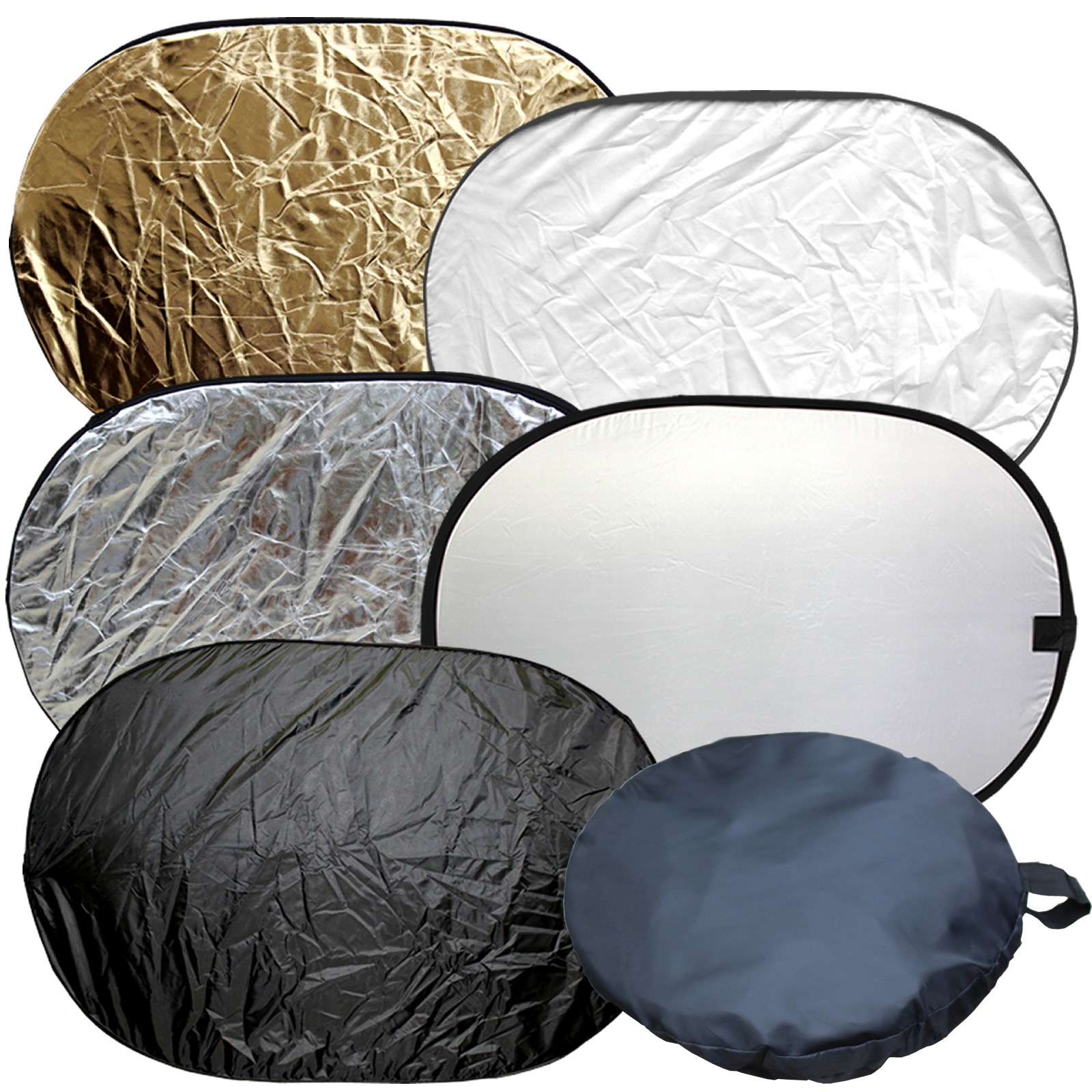 24″x36″ 5in1 Photography Studio Multi Photo Collapsible Light Reflector(60x90cm)