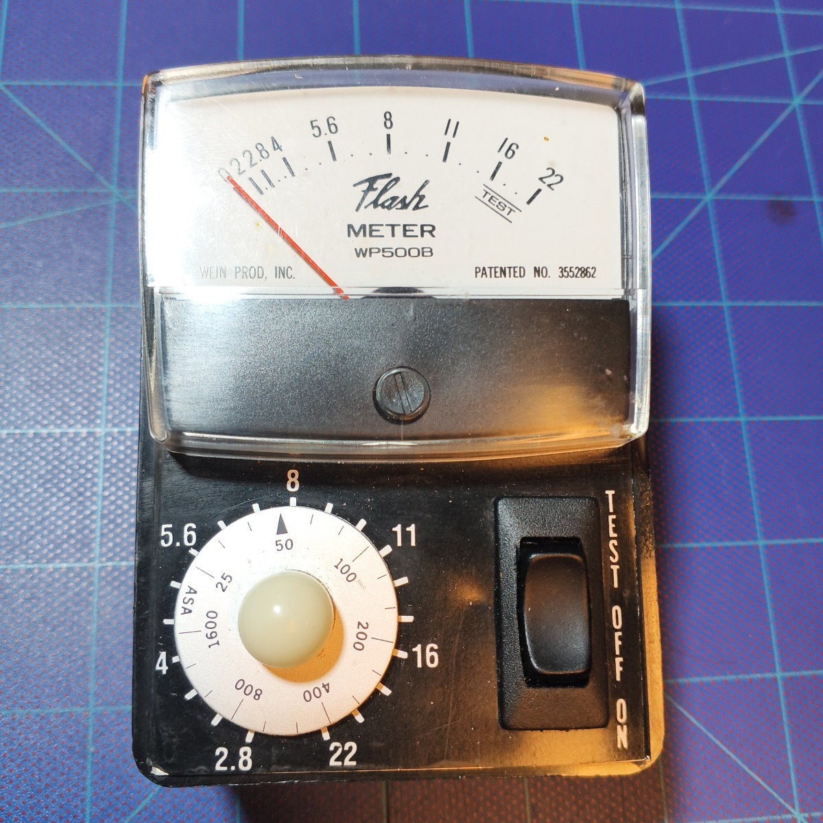 Vintage Wein Honeywell Flash Meter WP500B Pat 3552862