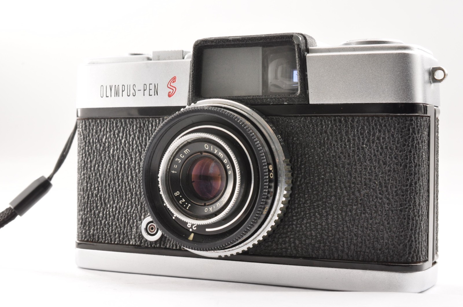 Olympus Pen S 35mm Half Frame Film Camera Zuiko Lens [Near Mint] from Japan