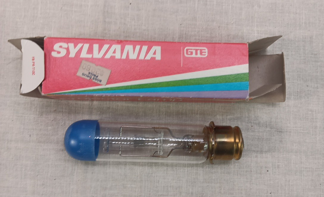 NOS Sylvania Projector Lamp Blue Top CZX DAB 500W 120V Never Used