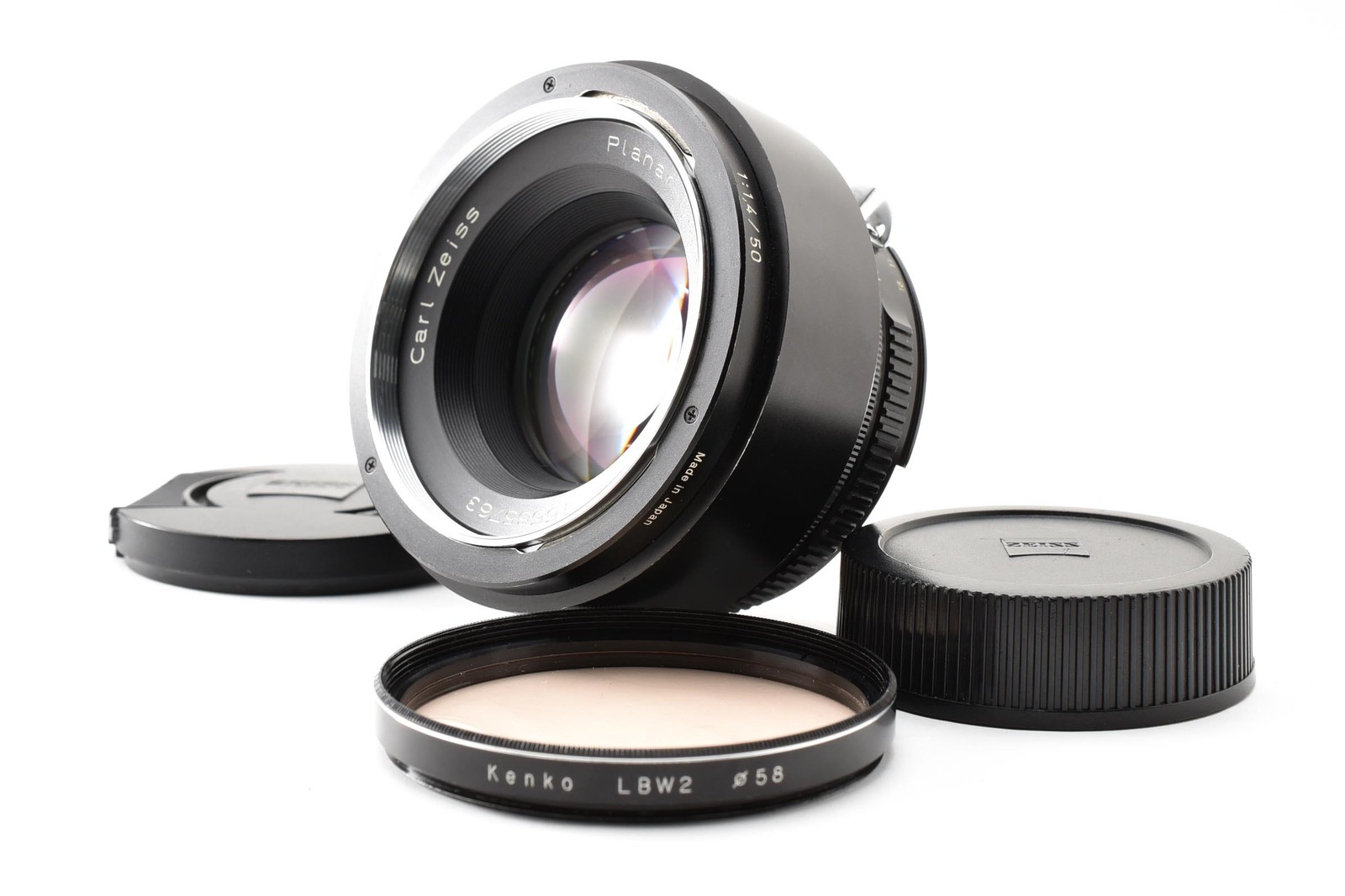 [Top MINT] Carl Zeiss Planar T* 50mm f/1.4 ZF Lens for Nikon F mount From JAPAN