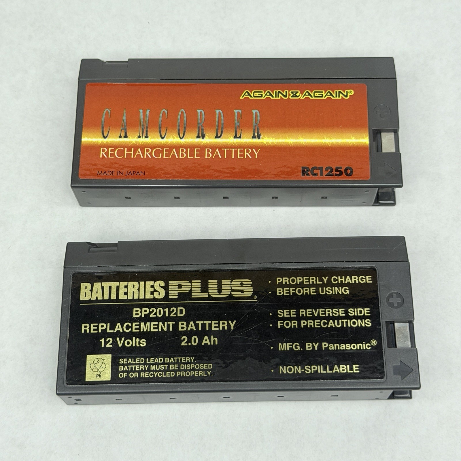 Panasonic PV-A24 Video AC Adaptor/Camcorder Power Supply w/ 2 Batteries* READ