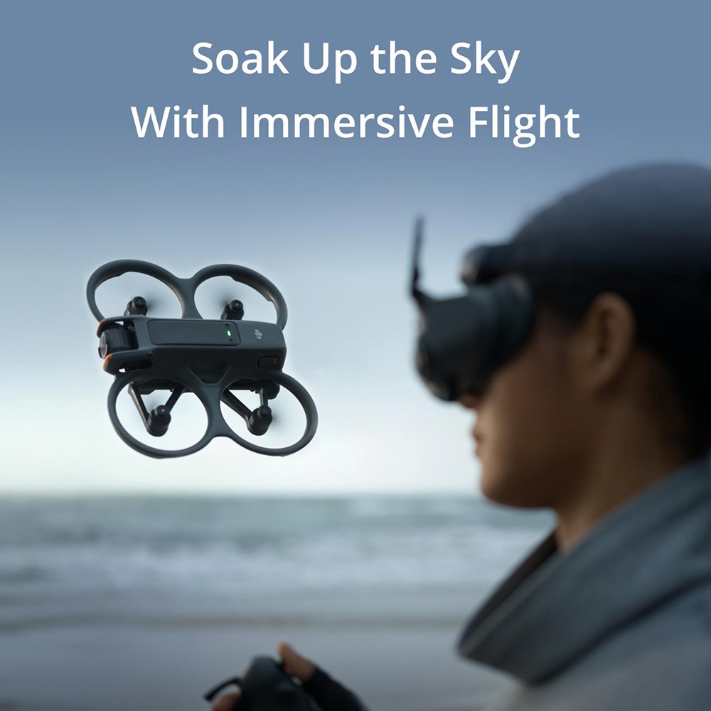 DJI Avata 2 Fly More Combo (3 Batteries) FPV Drove with Camera 4K – Open Box