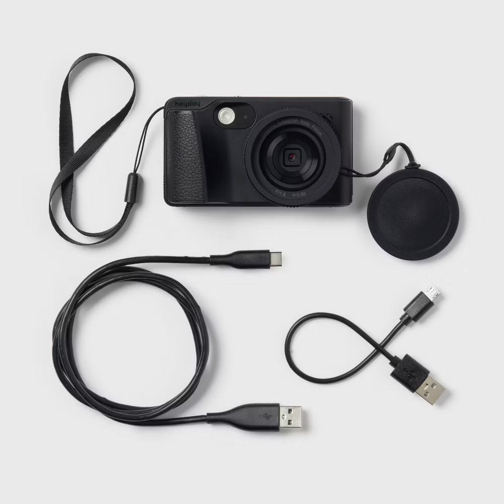 8MP 4K Digital Camera – heyday Black