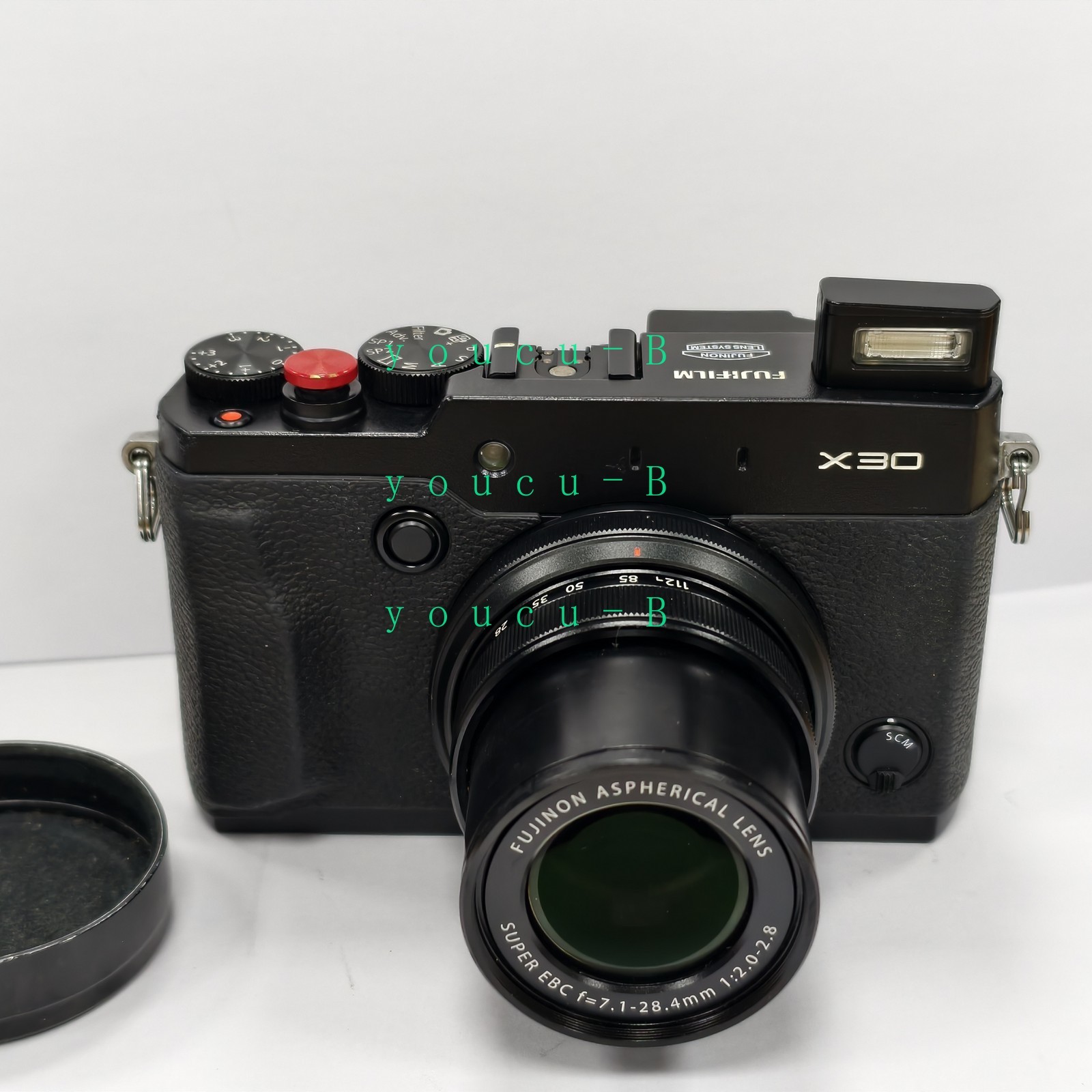 (98% NEW) Fujifilm Fuji FinePix X30 12.0MP Digital Camera Black English Language