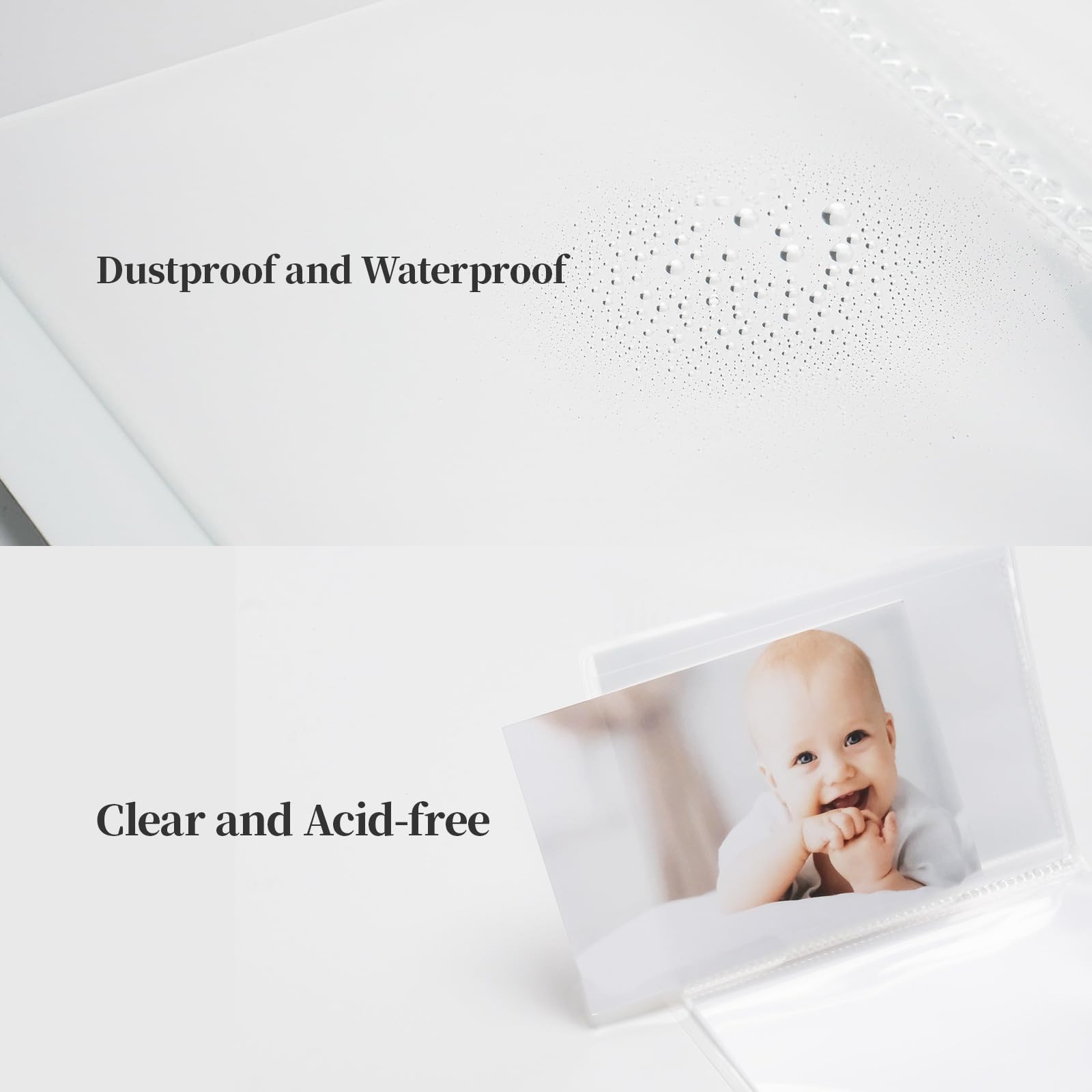 4×6 Photo Album 3 Pack Holds 52 Photos Each AcidFree Baby Wedding Travel Keepsa