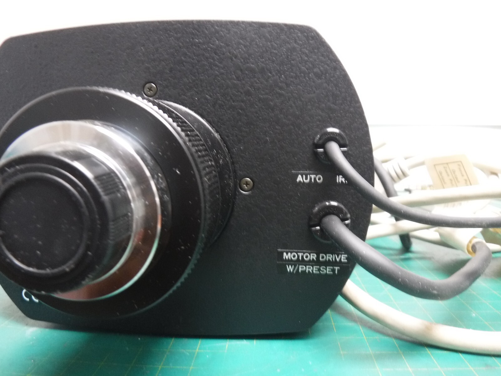 Panasonic WV-BP332 CCD Camera W/ COMPUTAR V10Z1618AMSP TV ZOOM LENS 16-160MM
