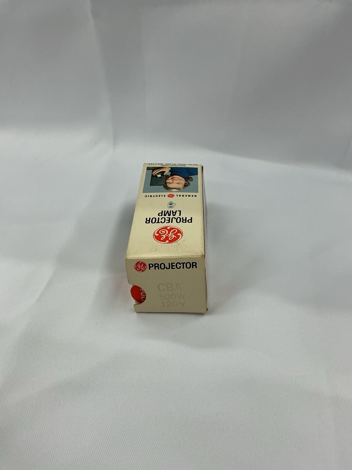 GE Projector Lamp Bulb -CBA -500W 120V-GE New Old Stock