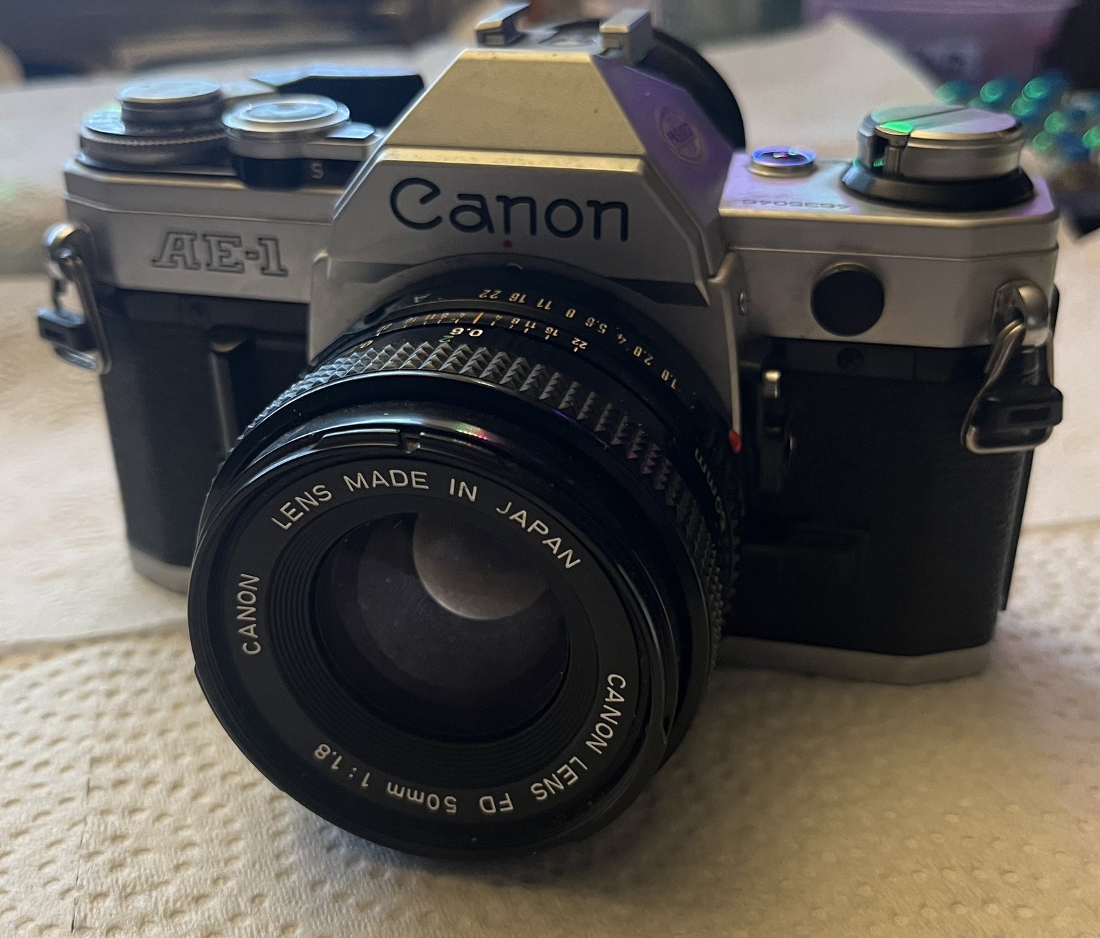 Canon AE-1 35MM Film Camera