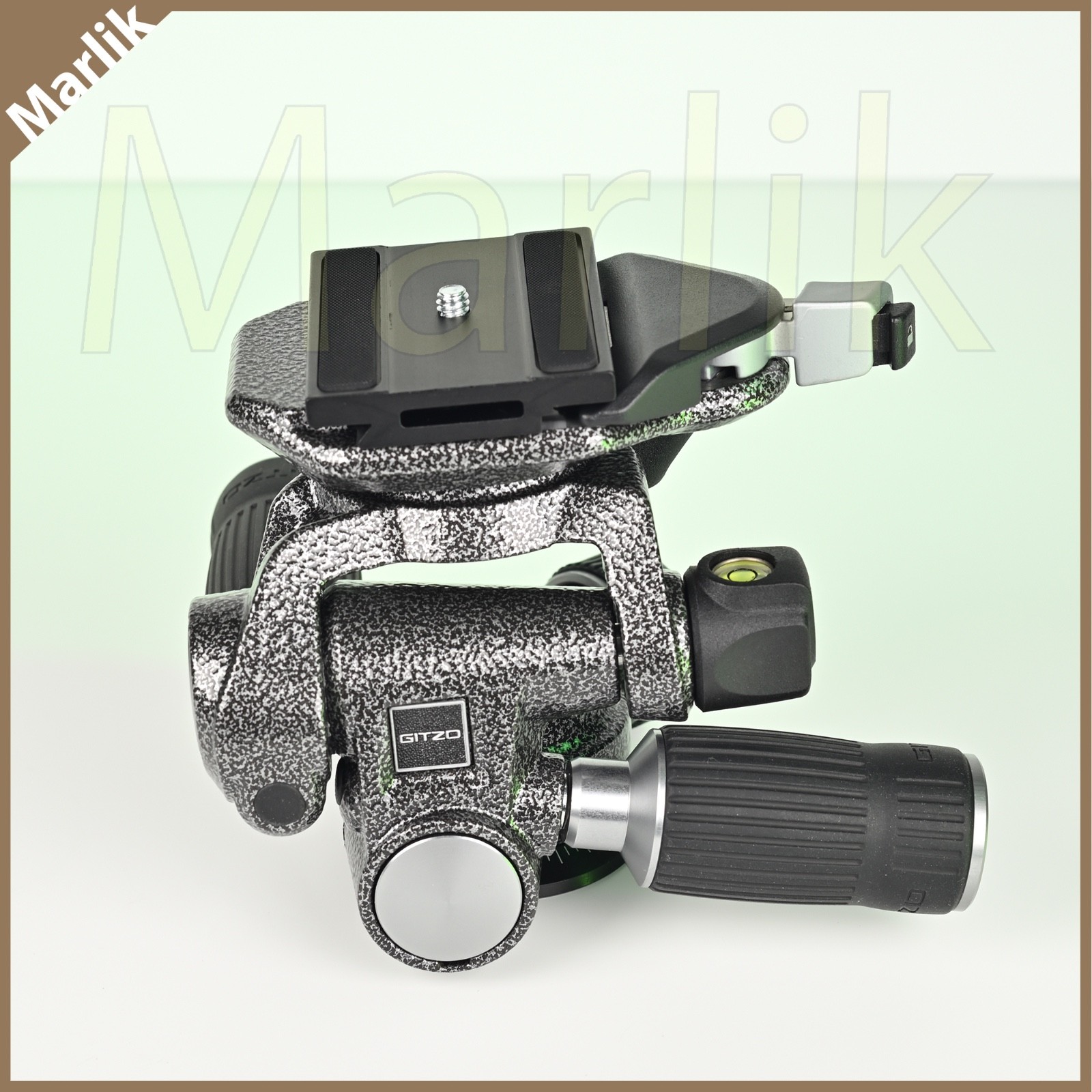 Gitzo 3-Way Fluid Head GHF3W for Tripod, Arca-Type Clamp & Plate, NEW with Pouch