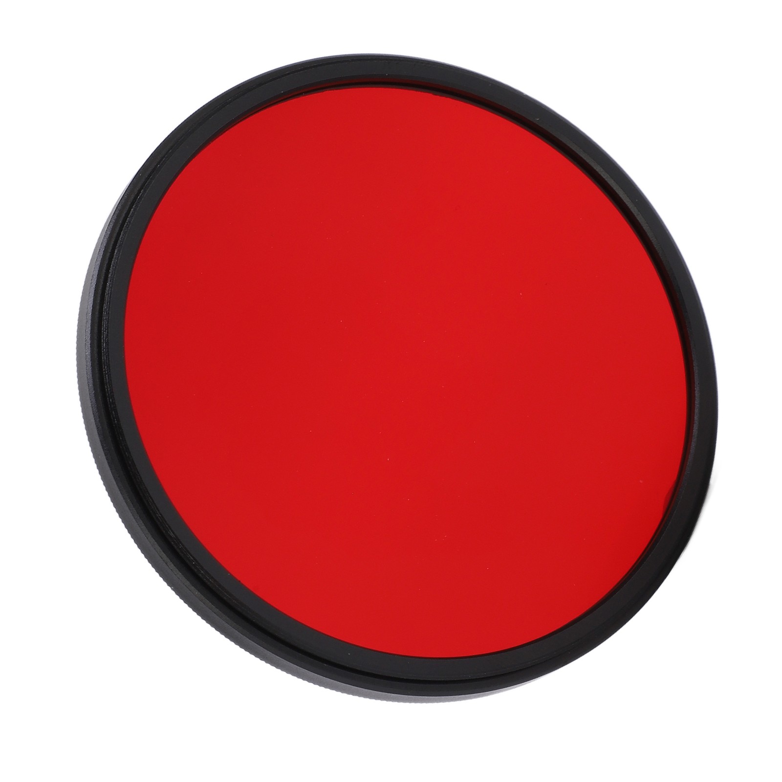 Threaded Camera Lens Filter Full Red Color Filter Optical Glass For