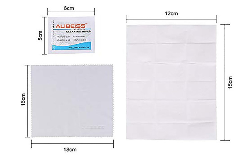 Screen Wipes Glasses Tablets Displays Phone Moistured Lens Wipe Laptop 100 Pack