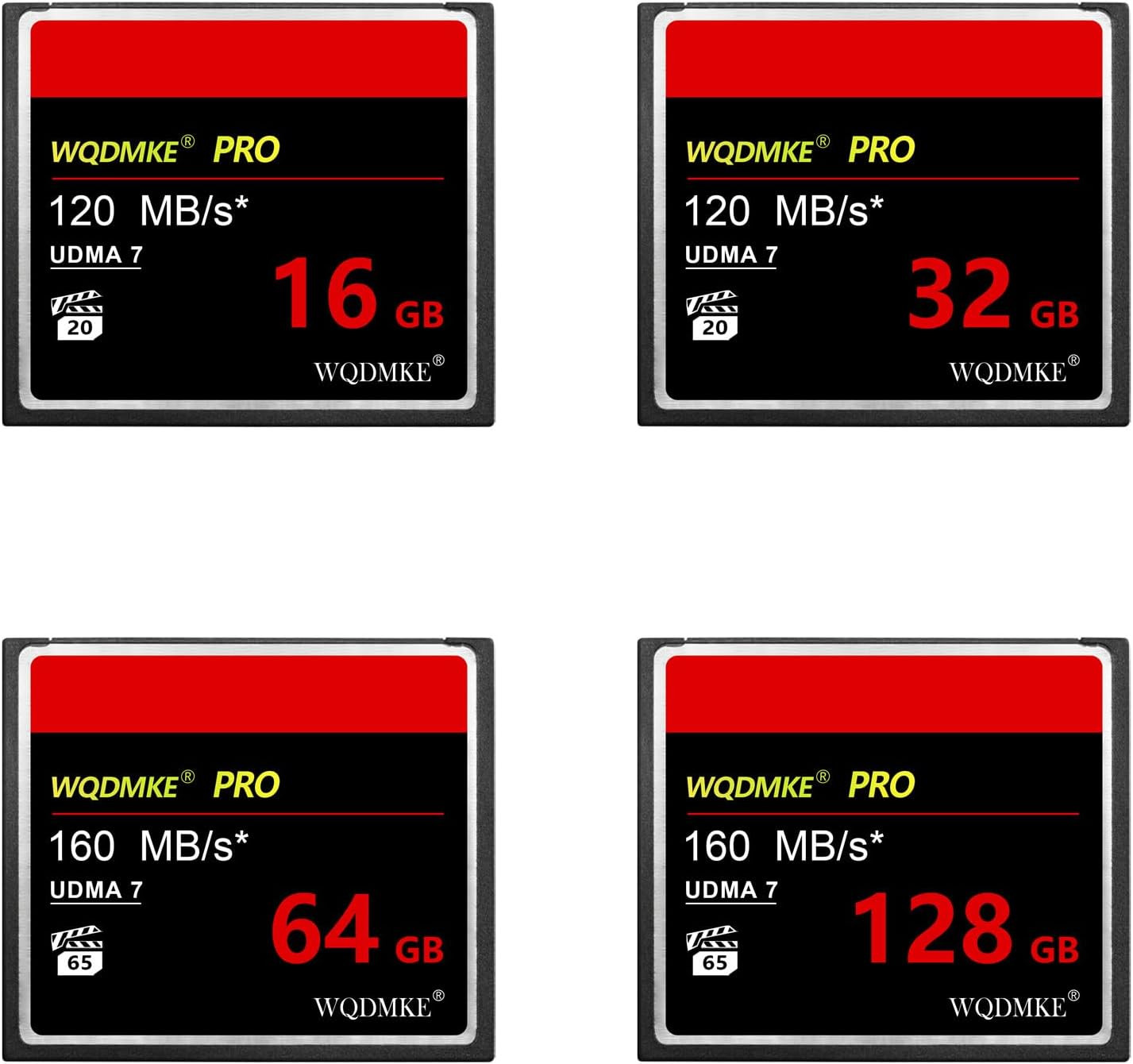 CF Memory Card 32GB UDMA Speed up to 120Mb/S Camera Cards