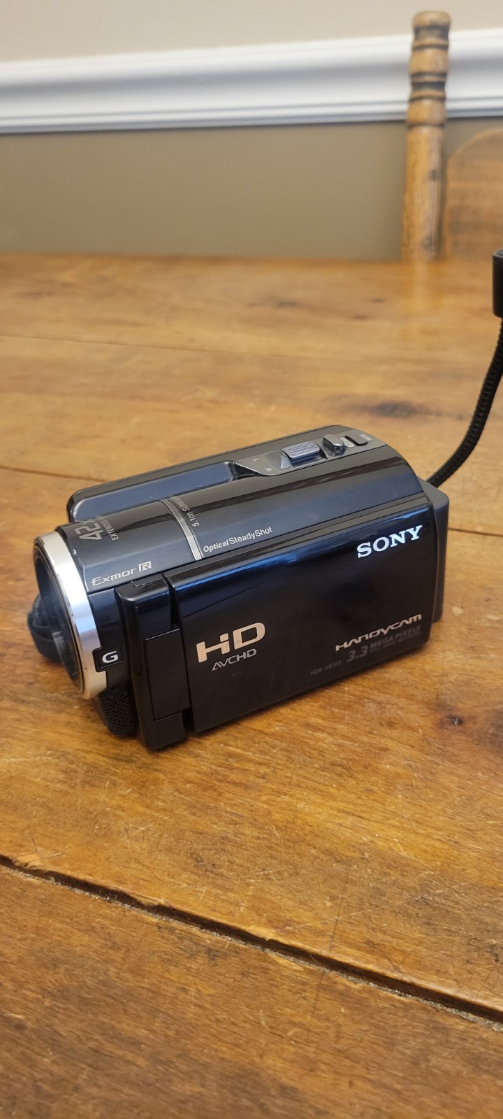 Sony HDR-XR160 High Definition Camcorder (Black) Tested And Working