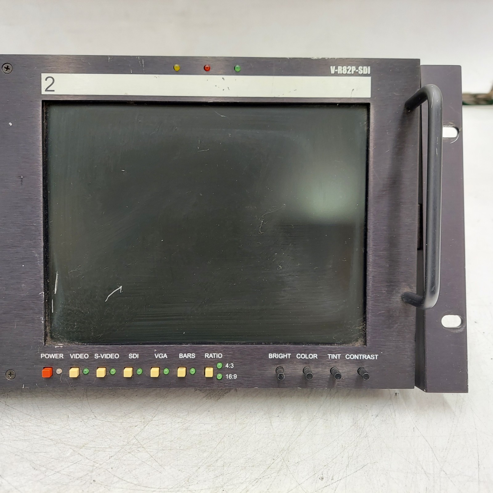 Marshall Electronics V-R82P-SDI 8.4″ Dual SDI LCD Monitor 16:9/ 4:3