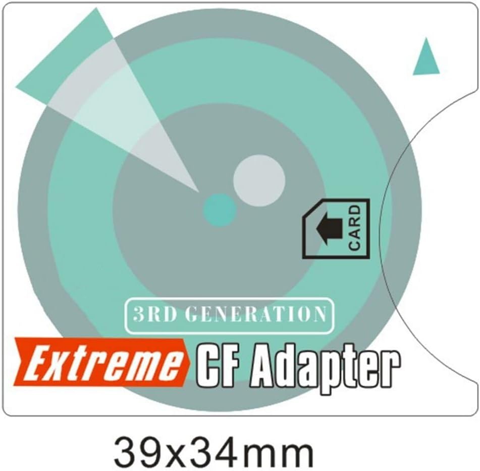 Lightweight Compact Flash Adapter for SD Cards – 256GB, Temperature Resistant