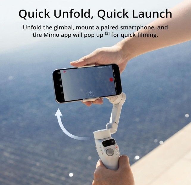 DJI Osmo Mobile 7 Gimbal Stabilizer for iPhone, Android, Built-in Tripod, Portab