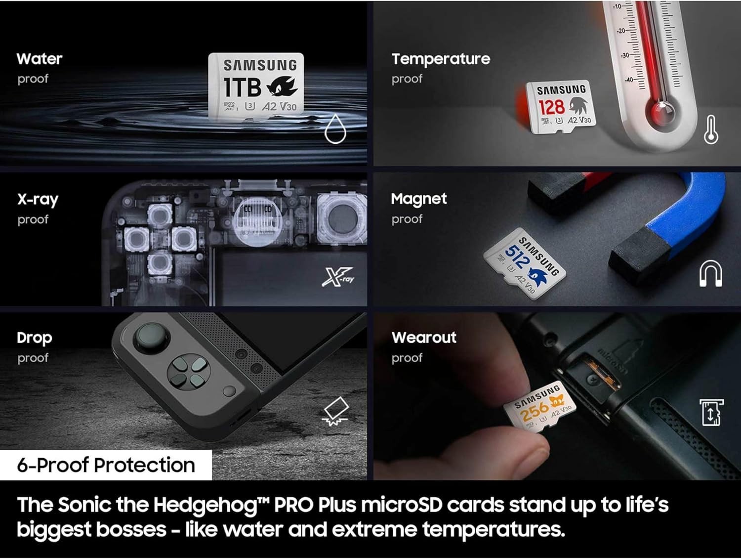 Samsung PRO Plus Sonic 256GB microSDXC + Adapter for Steam Deck, MB-MD256SA/LC1